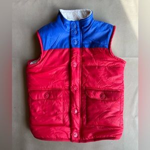 Lined vest by Egg size 3 EUC